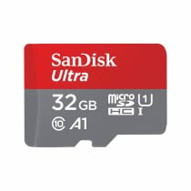 Carte Mémoire Micro SD avec Adaptateur SanDisk Ultra microSD 32 GB