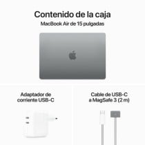 Ordinateur Portable Apple MRYN3Y/A 15,3" M3 8 GB RAM 512 GB SSD