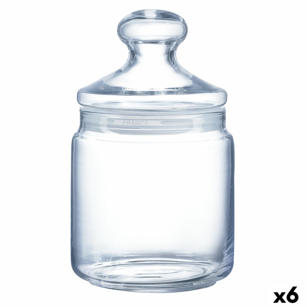 Jar Luminarc Club Transparent Glass (750 ml) (6 Units)