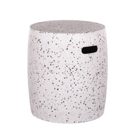 Tabouret Terrazzo Blanc 40 x 40 x 45 cm