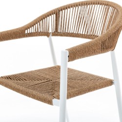 Tabouret Neska Blanc 56 x 59,5 x 112 cm