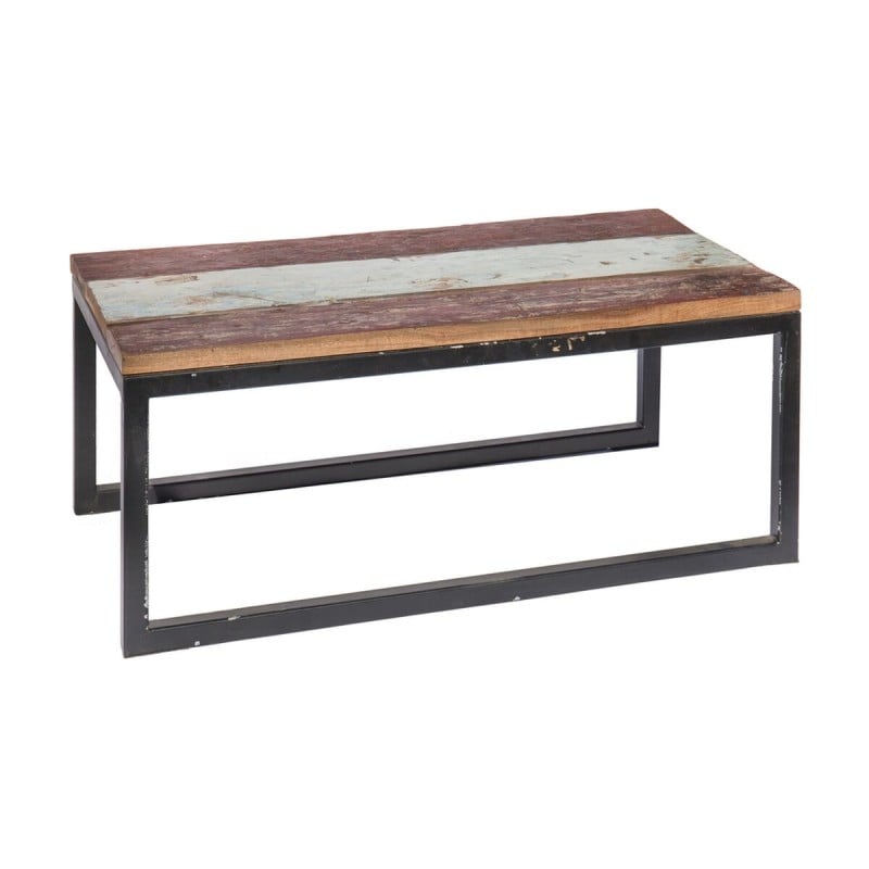 Table Basse Calypso Marron Bois Fer 90 x 50 x 38 cm