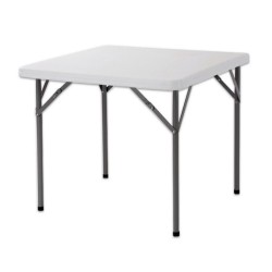 Table Klapptisch Catering Weiß 87 x 87 x 74 cm