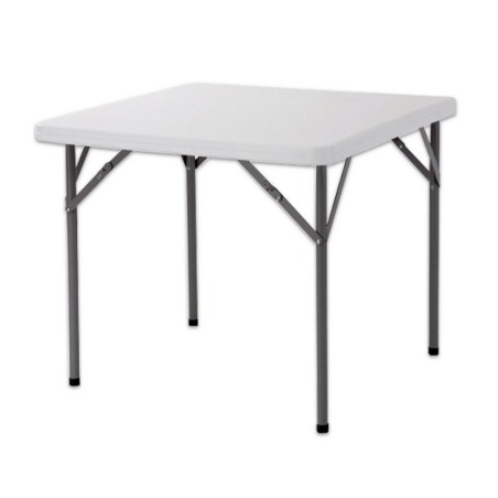 Table Piable Catering Blanc 87 x 87 x 74 cm