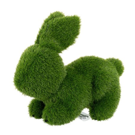 Decorative Figure polypropylene Astro-turf Rabbit 22 x 40 x 30 cm