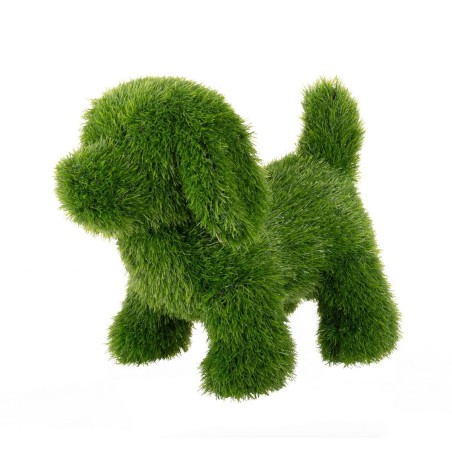 Decorative Figure polypropylene Astro-turf Dog 23 x 35 x 33 cm