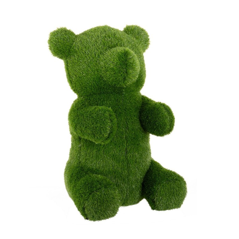 Decorative Figure polypropylene Astro-turf Bear 30 x 35 x 50 cm