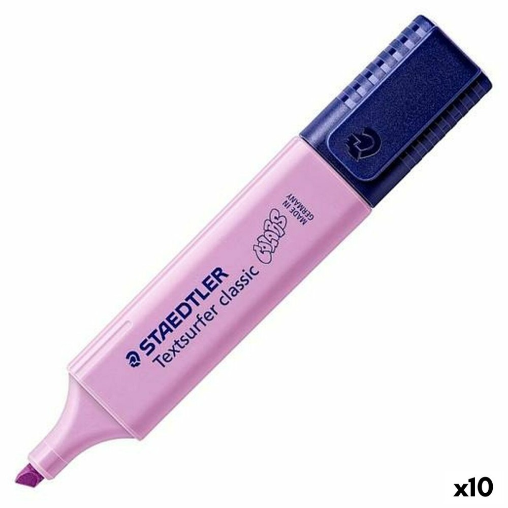 Fluorescent Marker Staedtler Textsurfer Classic Pastel Lilac (10 Units)