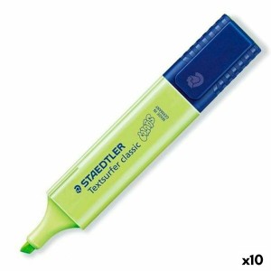 Fluorescent Marker Staedtler Textsurfer Classic Pastel Green (10 Units)