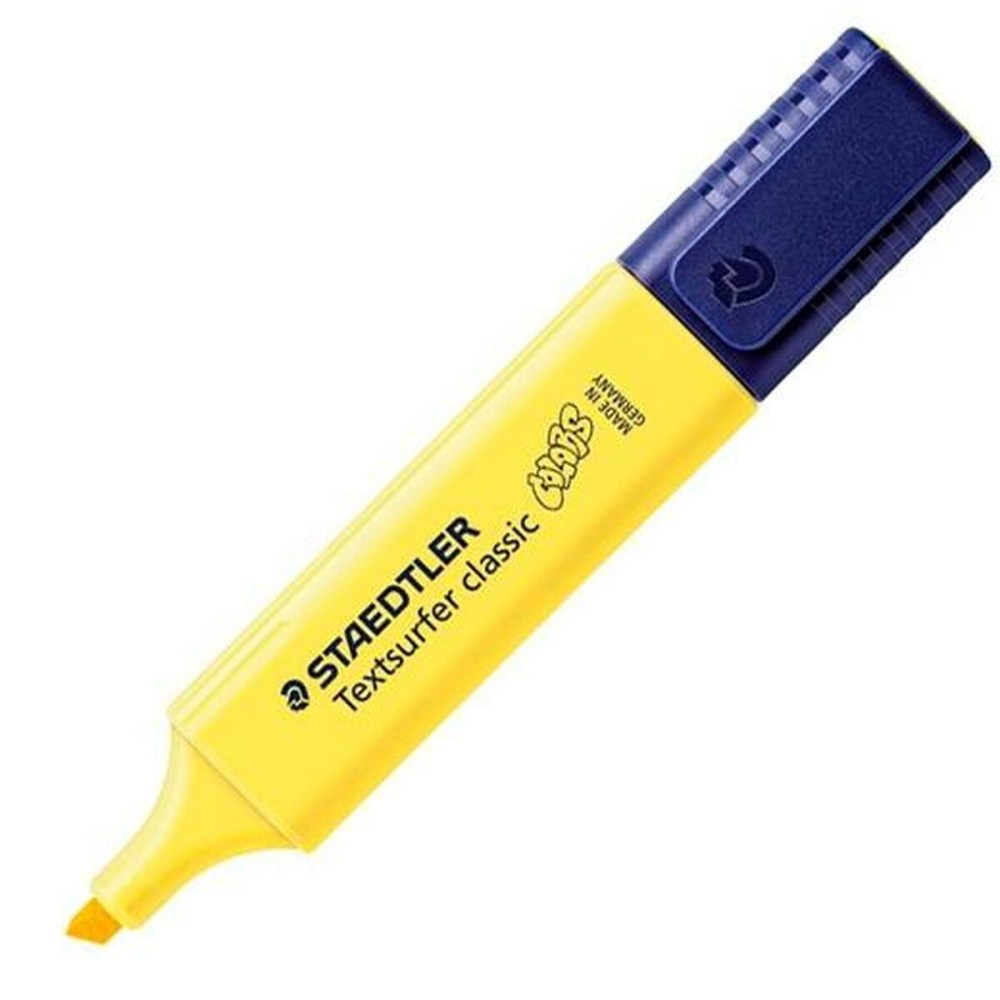 Fluorescent Marker Staedtler Textsurfer Classic Pastel Yellow (10 Units)