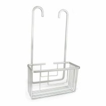 Duschaufhänger Confortime Alluma Aluminium Silberfarben 25 x 12,5 x 44,5 cm (6 Stück)