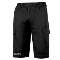 Pantalon court Sparco S02410NR3L Noir Élastique