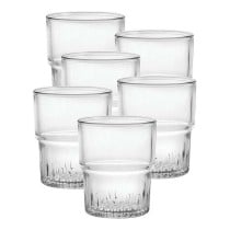 Gläserset Duralex 1013AB06 Durchsichtig Kristall 160 ml Stapelbar 6 Stücke (6 Stück) (6 pcs)