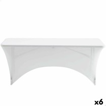 Spielmatte Aktive Tisch Weiß Zubehör Fahrzeuge Straße 183 x 76 x 76 cm (6 Stück)