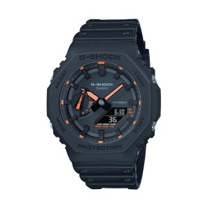 Herrenuhr Casio G-Shock OAK - NEON ORANGE INDEX Schwarz (Ø 45 mm)