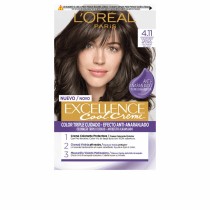 Dauerhafte Creme-Coloration L'Oreal Make Up Excellence Cool Creme 4.11-castaño ceniza intenso