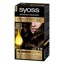 Teinture permanente   Syoss Olio Intense Sans ammoniaque Nº 3,10 Marron