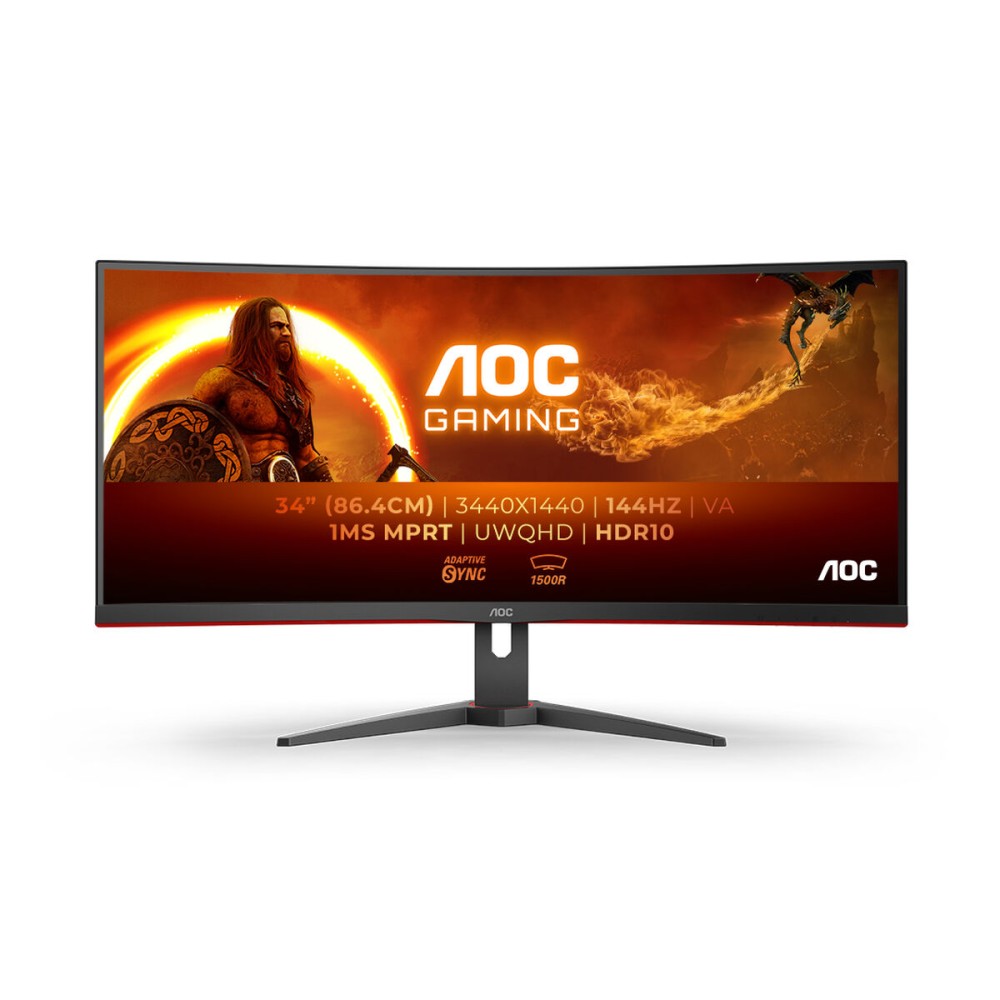 Monitor AOC CU34G2XE/BK 34" 144 Hz