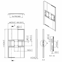 Support de TV Vogel's PFA 9121 50-55"