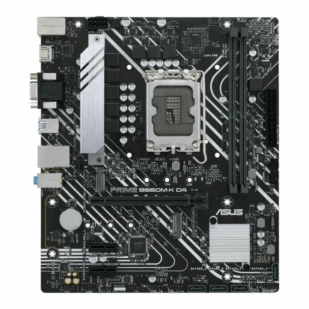 Carte Mère Asus ASUCMPB660MK0 mATX 4XDDR4 LGA 1700 INTEL B660