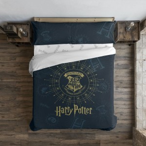 Housse de Couette Harry Potter Dormiens Draco Bleu Lit de 120 200 x 200 cm