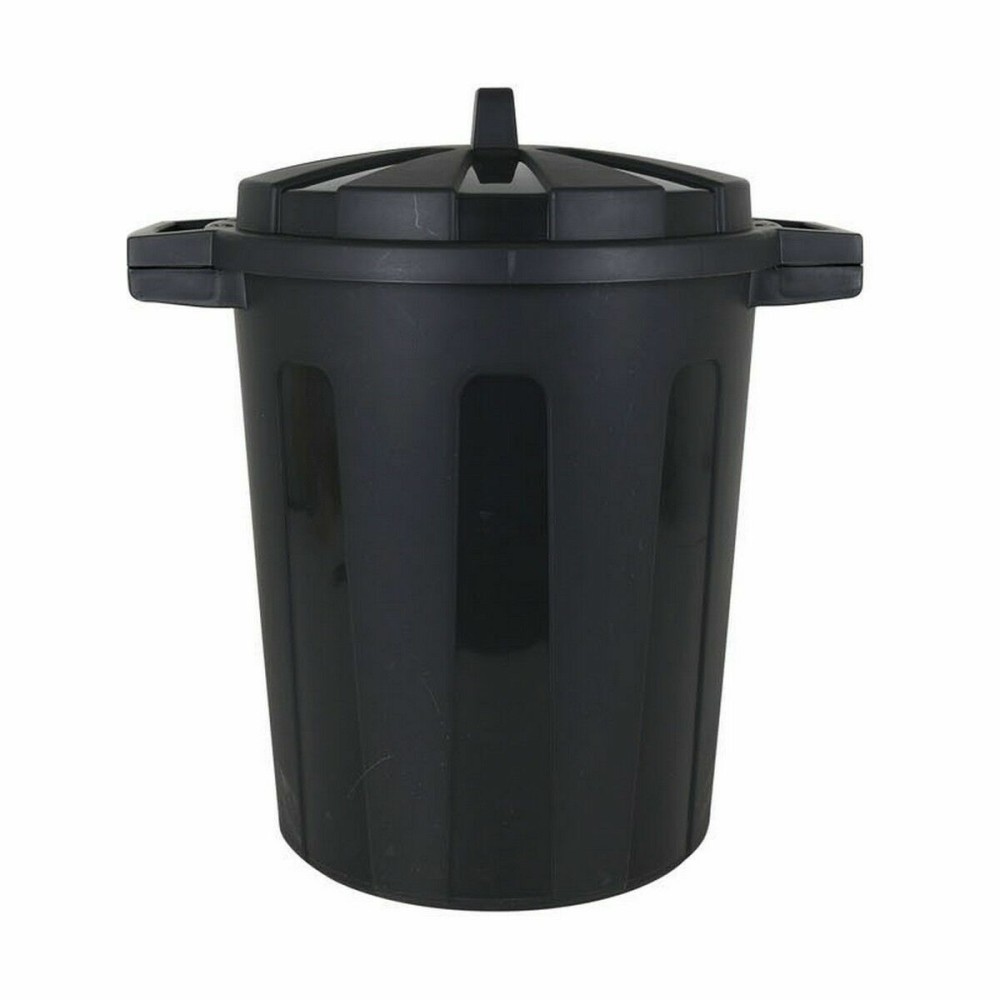 Rubbish Bin Dem 50 L Black 55 x 41 x 54 cm (3 Units)