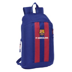 Rucksack F.C. Barcelona 24/25 Granatrot Marineblau 22 x 39 x 10 cm