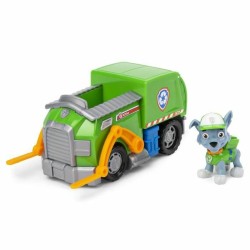 Playset Spin Master Paw Patrol Rocky Noir Plastique