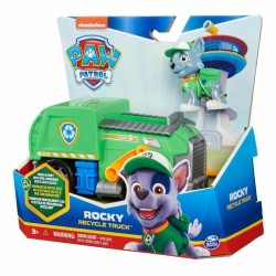 Playset Spin Master Paw Patrol Rocky Noir Plastique