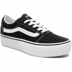 Baskets Casual pour Femme Vans Ward Platform Noir