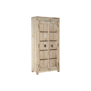 Buffet Home ESPRIT Naturel bois de teck 90 x 45 x 190 cm