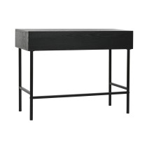 Console Home ESPRIT White Black 100 x 40 x 77 cm