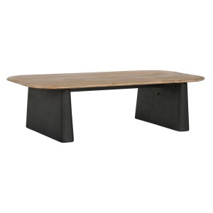 Table Basse Home ESPRIT Noir Naturel 120 x 60 x 32 cm