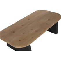 Table Basse Home ESPRIT Noir Naturel 120 x 60 x 32 cm