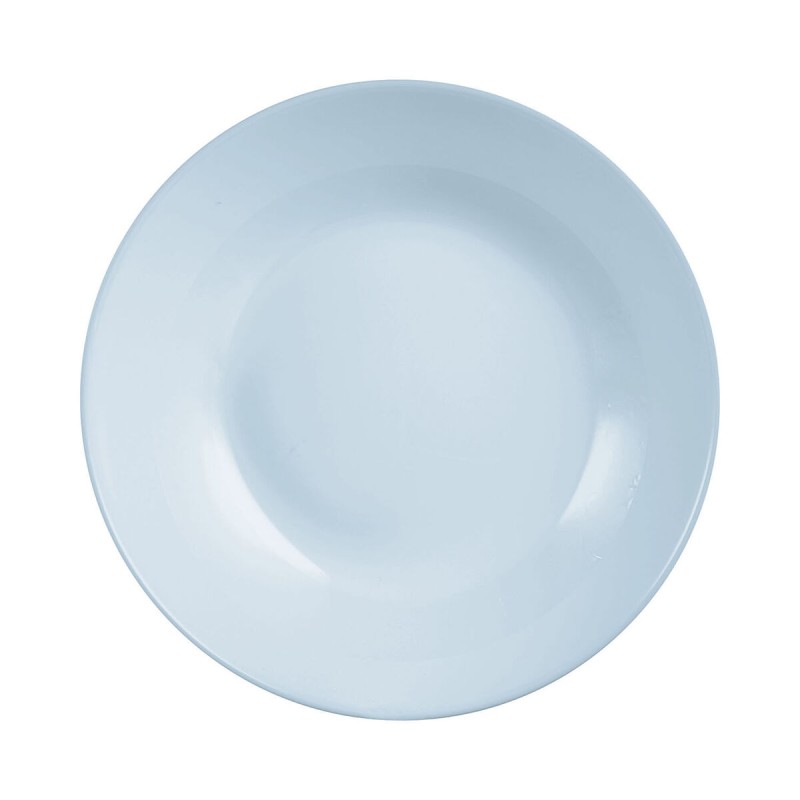 Assiette creuse Luminarc Diwali Paradise Bleu verre 20 cm (24 Unités)