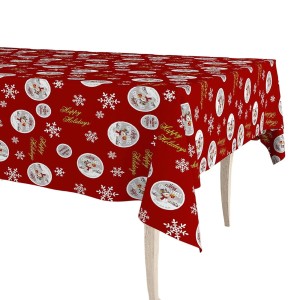 Tischdeckenrolle Exma Rot Weihnachten 140 cm x 25 m