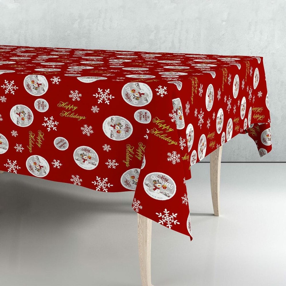 Nappe en rouleau Exma Rouge Noël 140 cm x 25 m