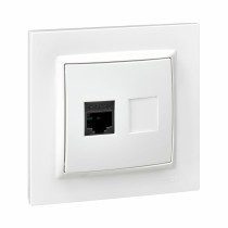 Electrical Socket Simon White RJ45