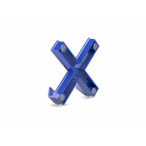 Magnet Novus MEGA Magnet CROSS XL Blau Kreuz 9 x 9 cm