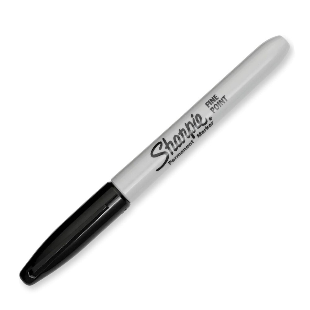 Permanent marker Sharpie Black 5 Units