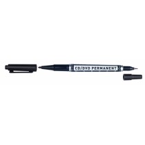 Permanent marker Molin Black Double-ended 12 Units