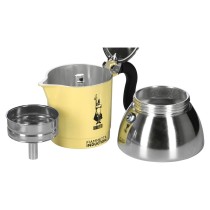 Cafetière Italienne Bialetti 29591 Jaune Acier inoxydable Aluminium 200 ml 4 Tasses