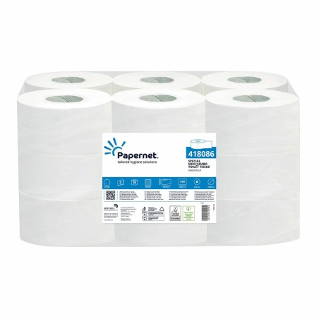 Toilet Roll Papernet Mini Jumbo 418086 (18 Units) Double layer