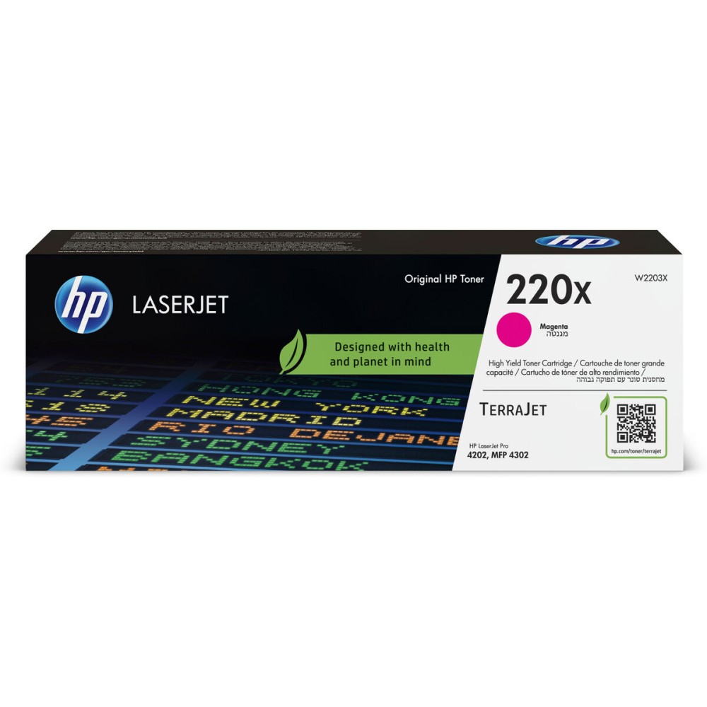 Toner original HP 220X Magenta