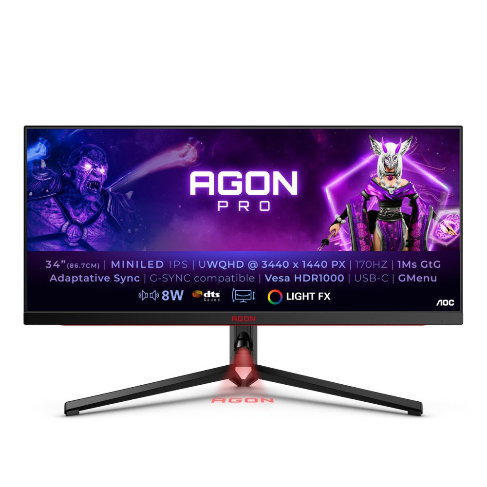 Écran AOC AG344UXM UltraWide Quad HD 34" 170 Hz