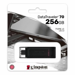 Clé USB Kingston DT70/256GB Noir 256 GB