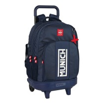 Cartable à roulettes Munich Storm Blue marine 22 L