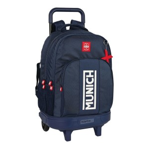 Cartable à roulettes Munich Storm Blue marine 22 L