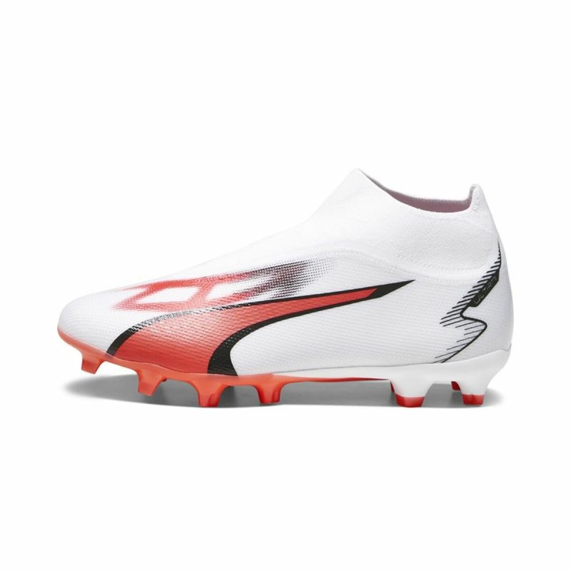 Adult's Football Boots Puma Ultra Match+ Ll Fg/A  White Red