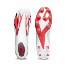 Adult's Football Boots Puma Ultra Match+ Ll Fg/A  White Red